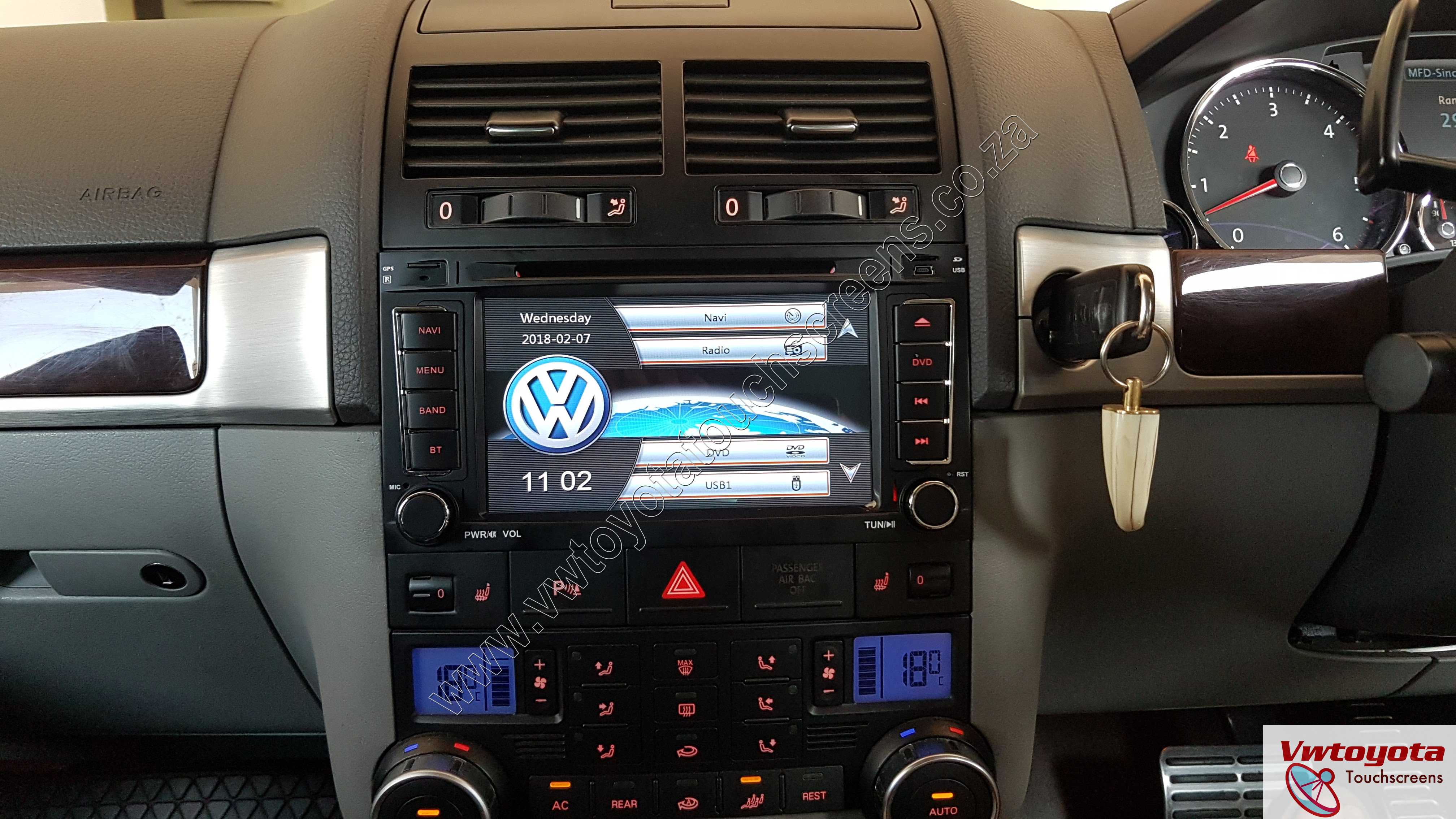 VW Touareg (2002-2010), GPS DVD GPS touch screen unit, FREE Maps & Reverse  Camera – Vwtoyota Touchscreens